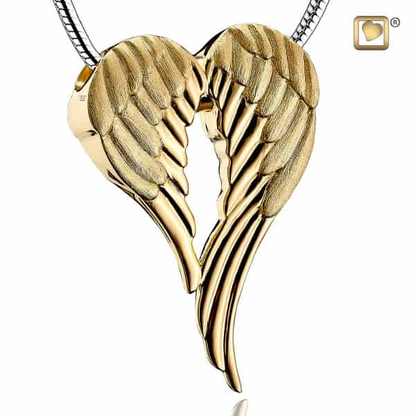 Angel Wings Gold Pendant